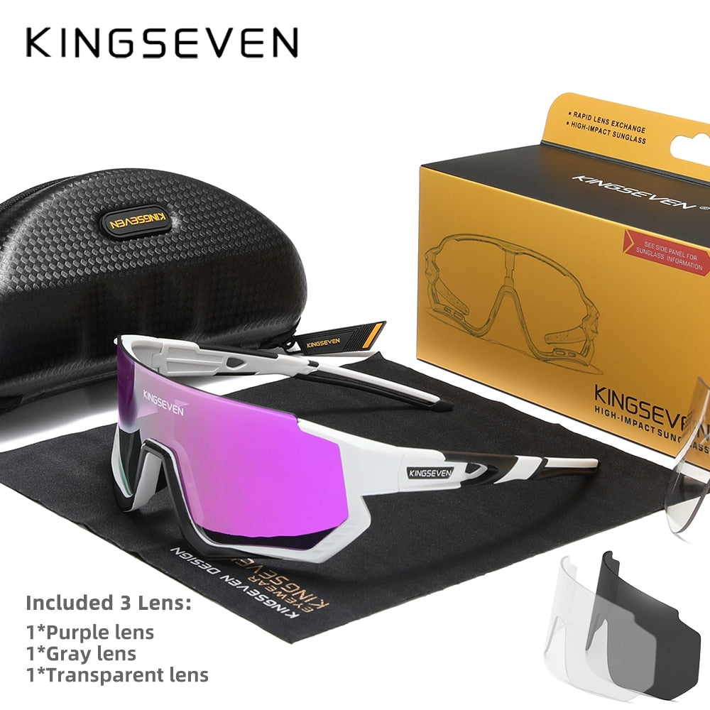 KINGSEVEN Polarized Sports Sunglasses