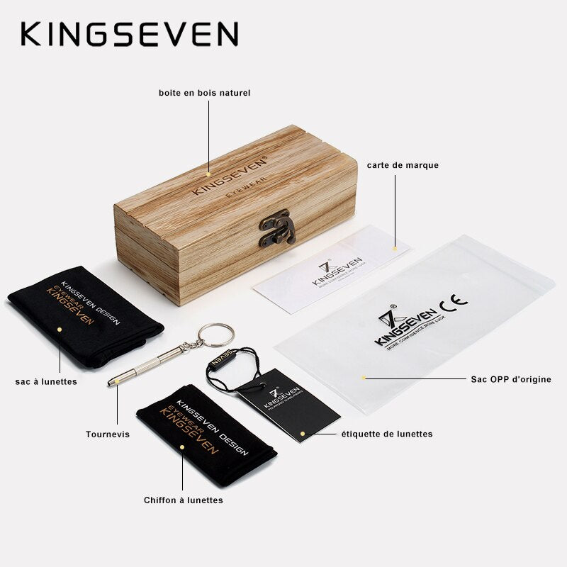 KINGSEVEN Fashion Polarized Sunglasses