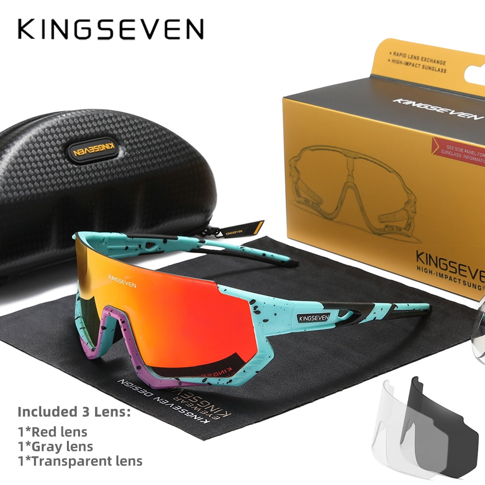 KINGSEVEN Polarized Sports Sunglasses