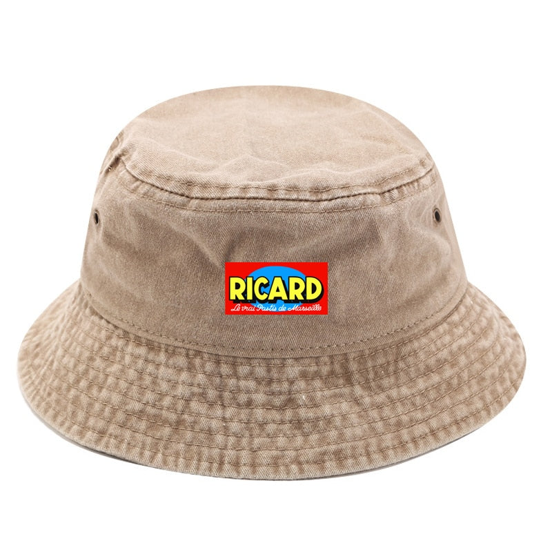 Bob Wash Cotton Denim RICARD Bucket Hat