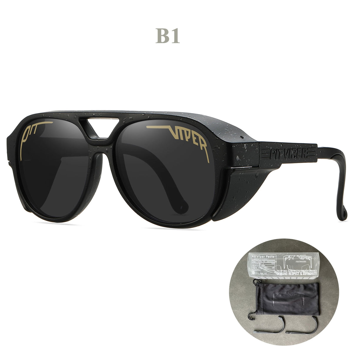 PIT VIPER Outdoor Summer Retro Sunglasses
