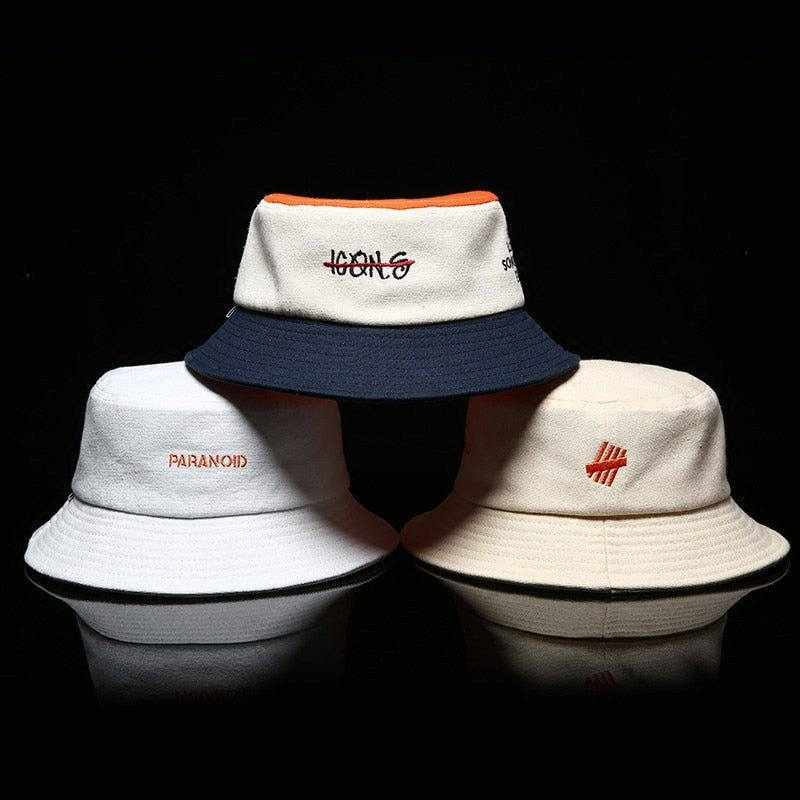 Paranoid Mens Fashion Bucket Hats
