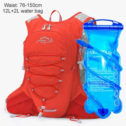 NEWBOLER Running Backpack With 2L/2.8L Water Bag