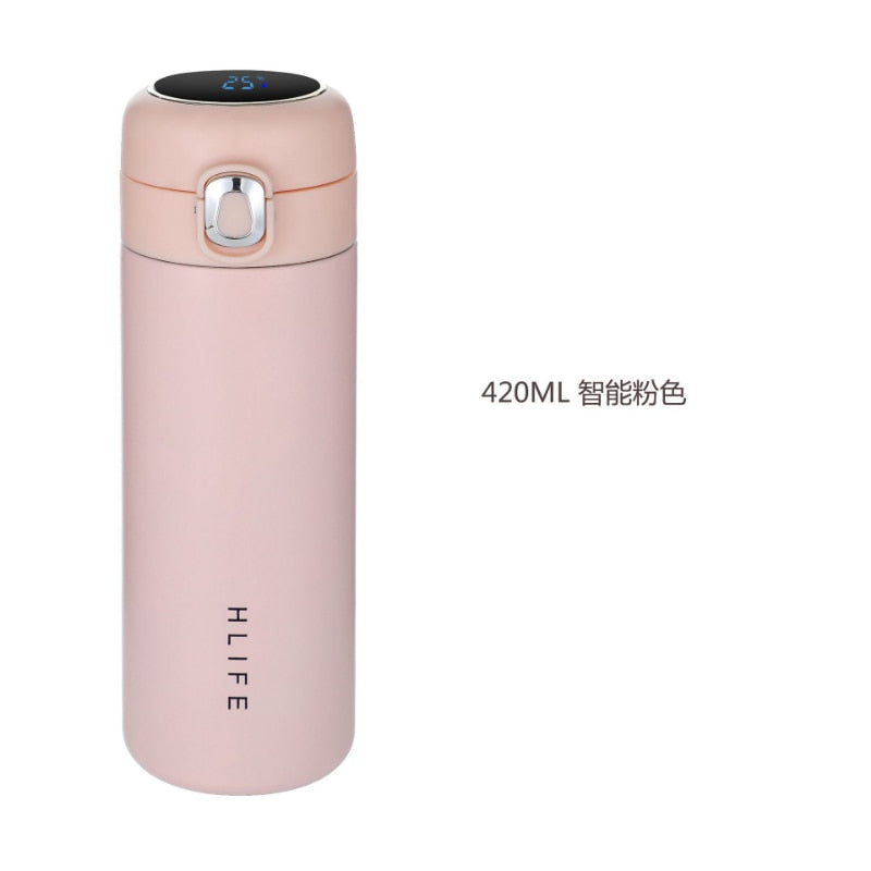 320/420ML Smart LED Thermos Bottle