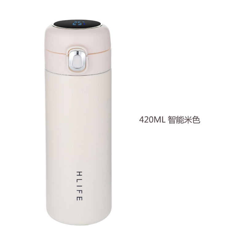 320/420ML Smart LED Thermos Bottle
