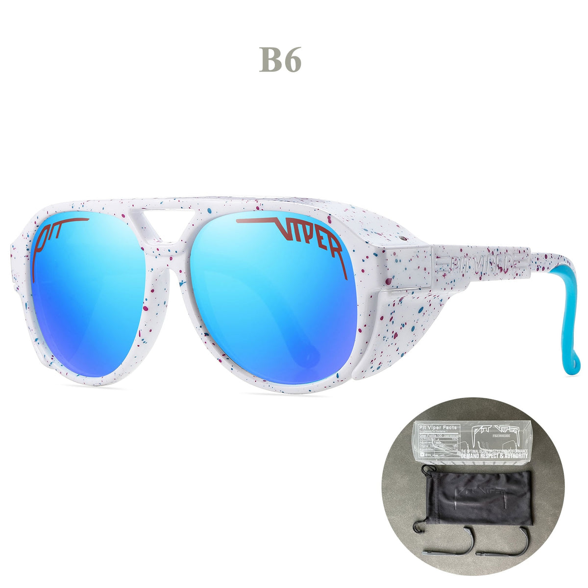 PIT VIPER Outdoor Summer Retro Sunglasses