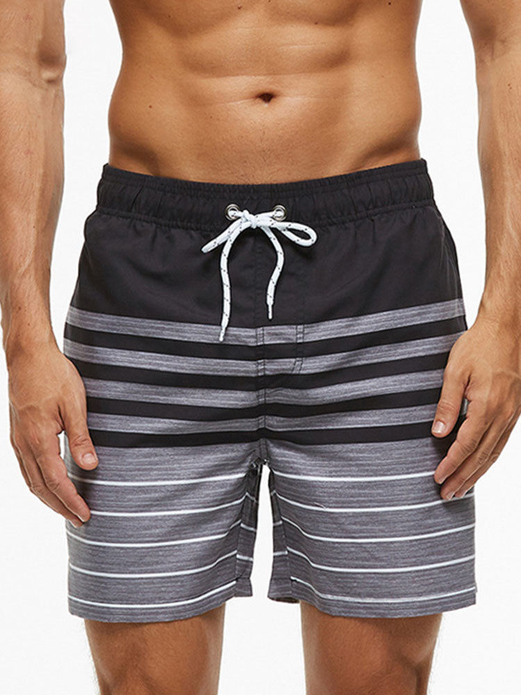 Summer Print Men Swim Trunks