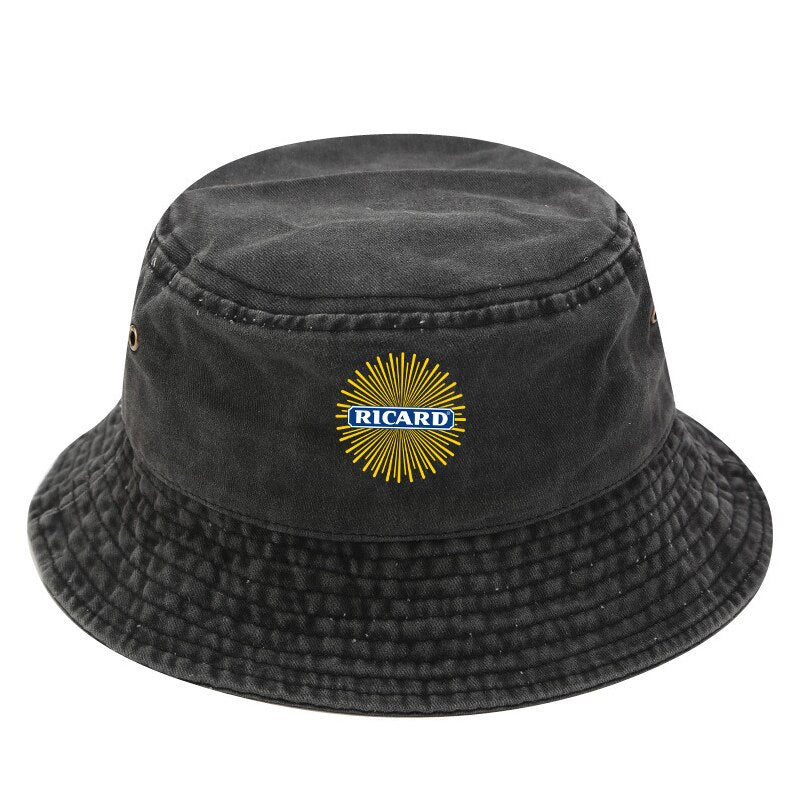 Bob Wash Cotton Denim RICARD Bucket Hat