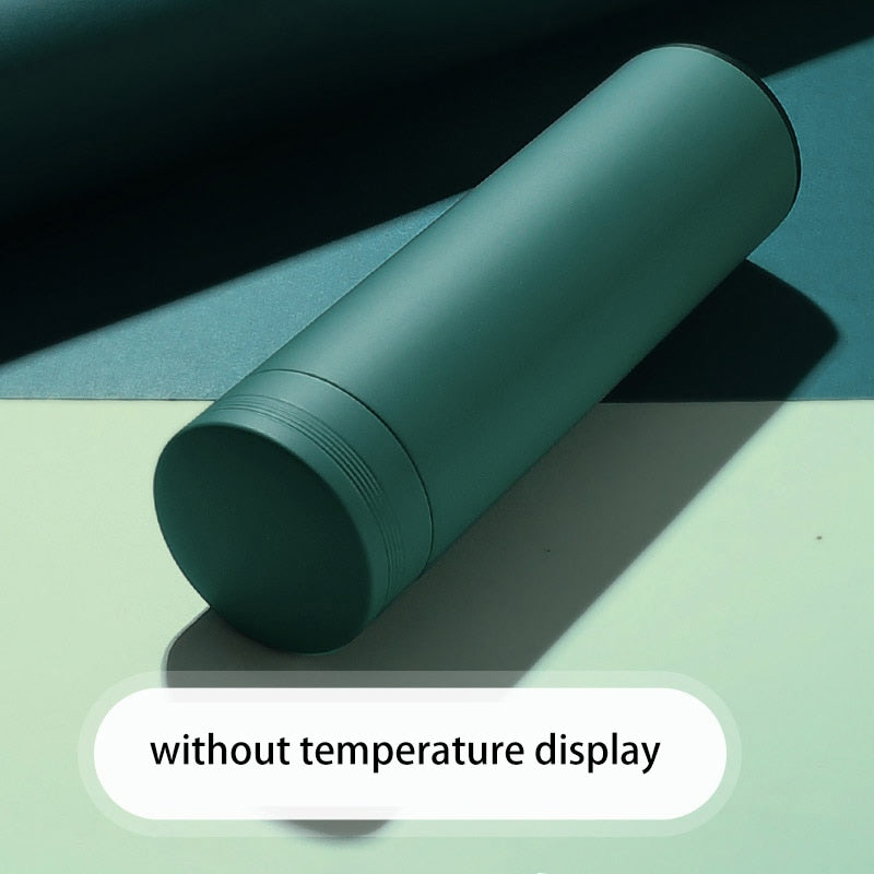 500ml Smart Water Bottle Stainless Steel Thermos Temperature Display