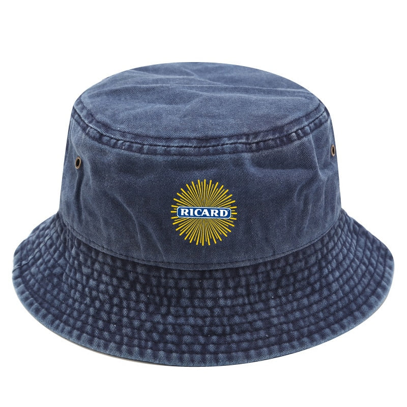 Bob Wash Cotton Denim RICARD Bucket Hat