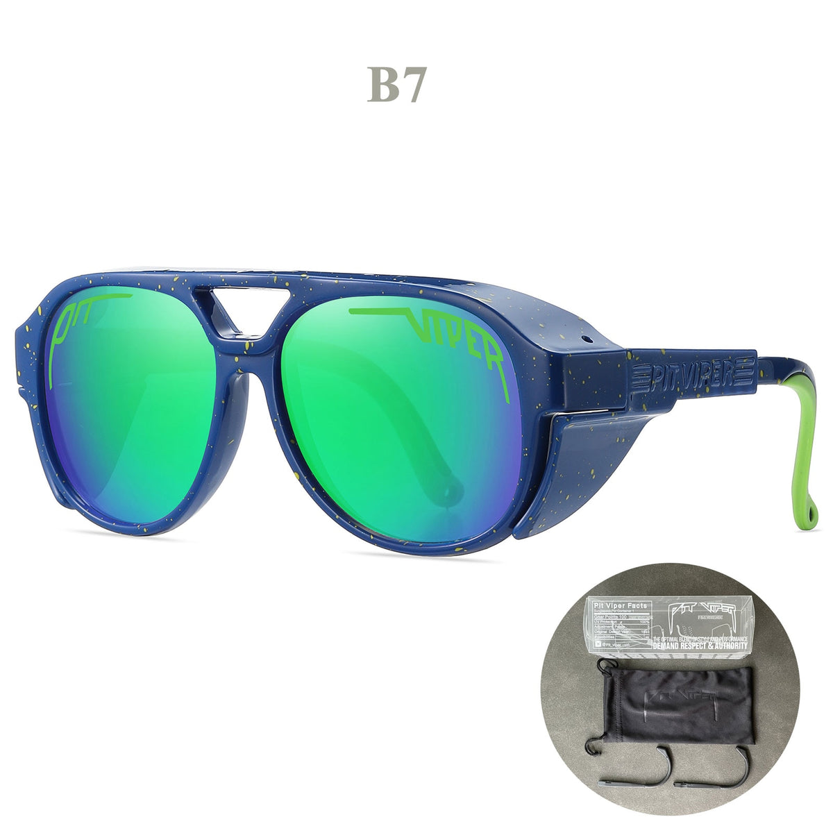PIT VIPER Outdoor Summer Retro Sunglasses