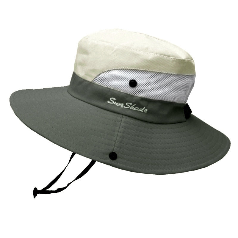 Summer Foldable Sun Fisherman Bucket Hat