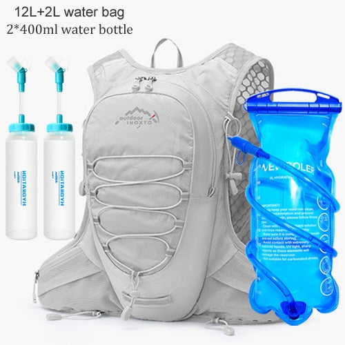 NEWBOLER Running Backpack With 2L/2.8L Water Bag