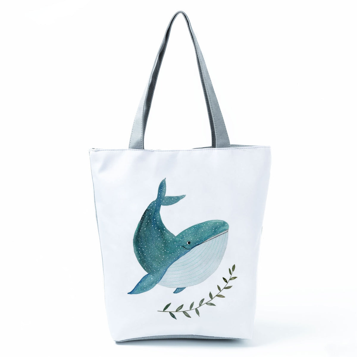 Ocean Shell Print Tote Bag