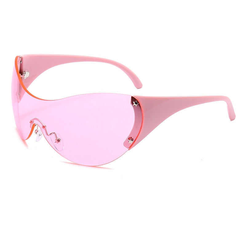 GUVIVI Punk One Piece Sunglasses