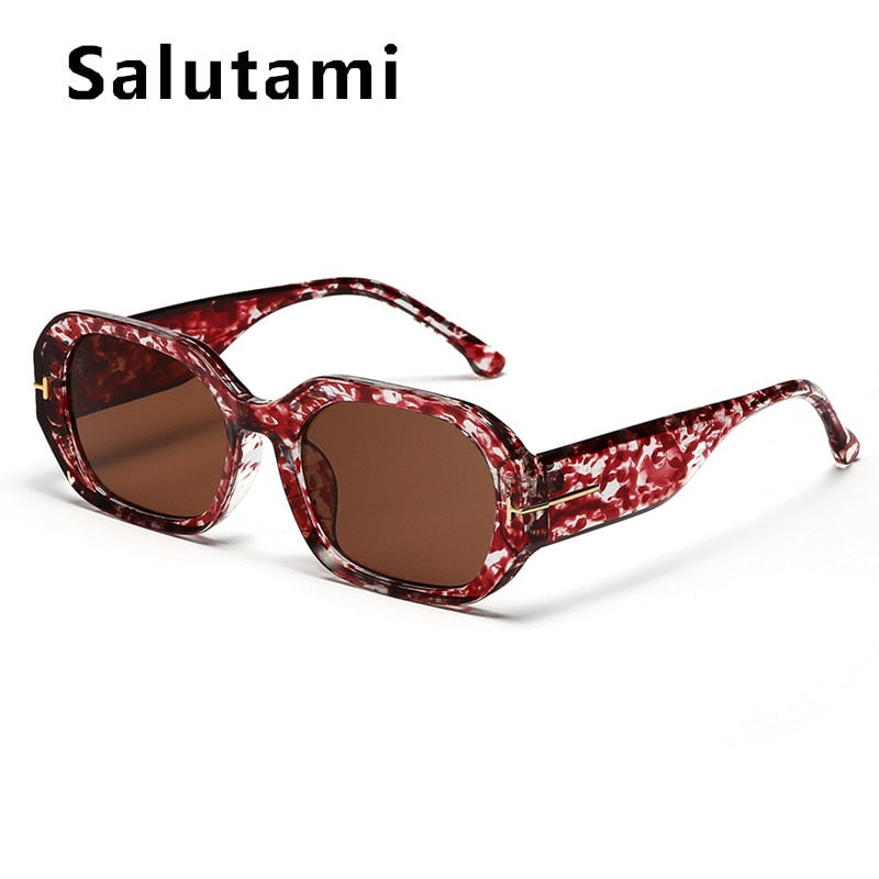 SALUTUMI Luxury Brand Punk Sunglasses