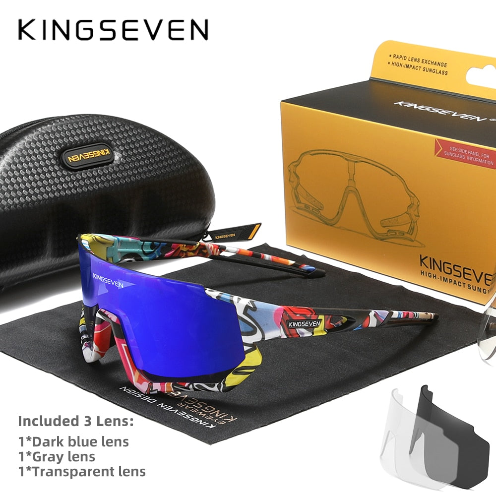 KINGSEVEN Polarized Sports Sunglasses