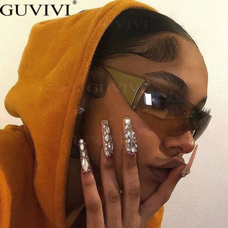 GUVIVI Punk One Piece Sunglasses
