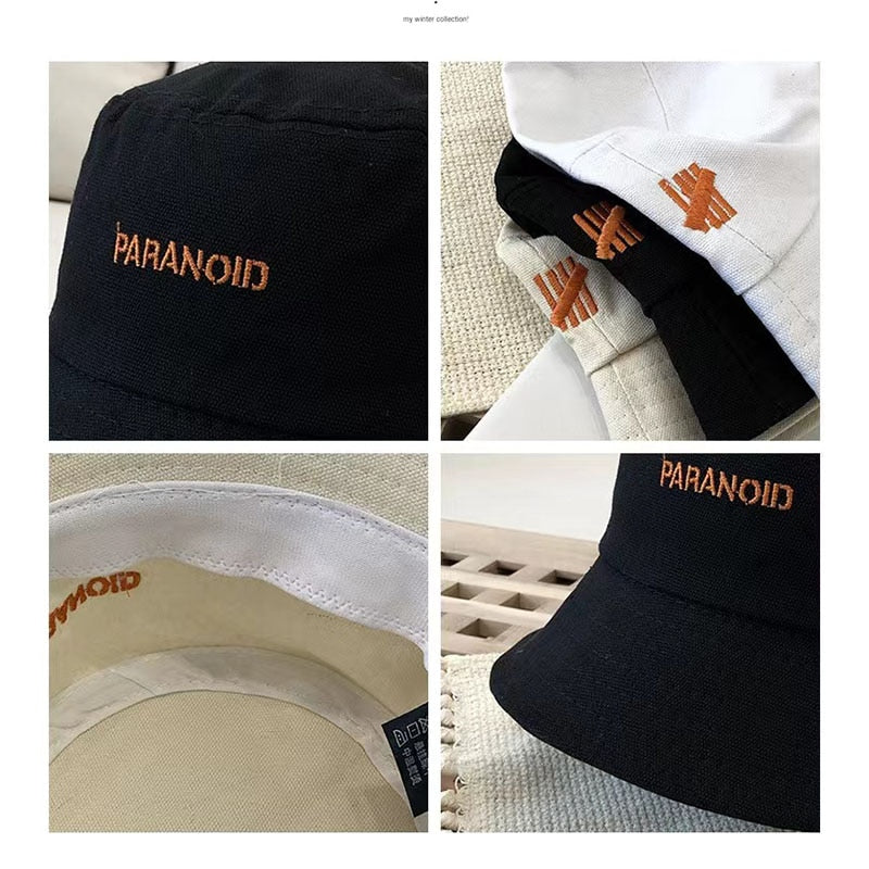 Paranoid Mens Fashion Bucket Hats