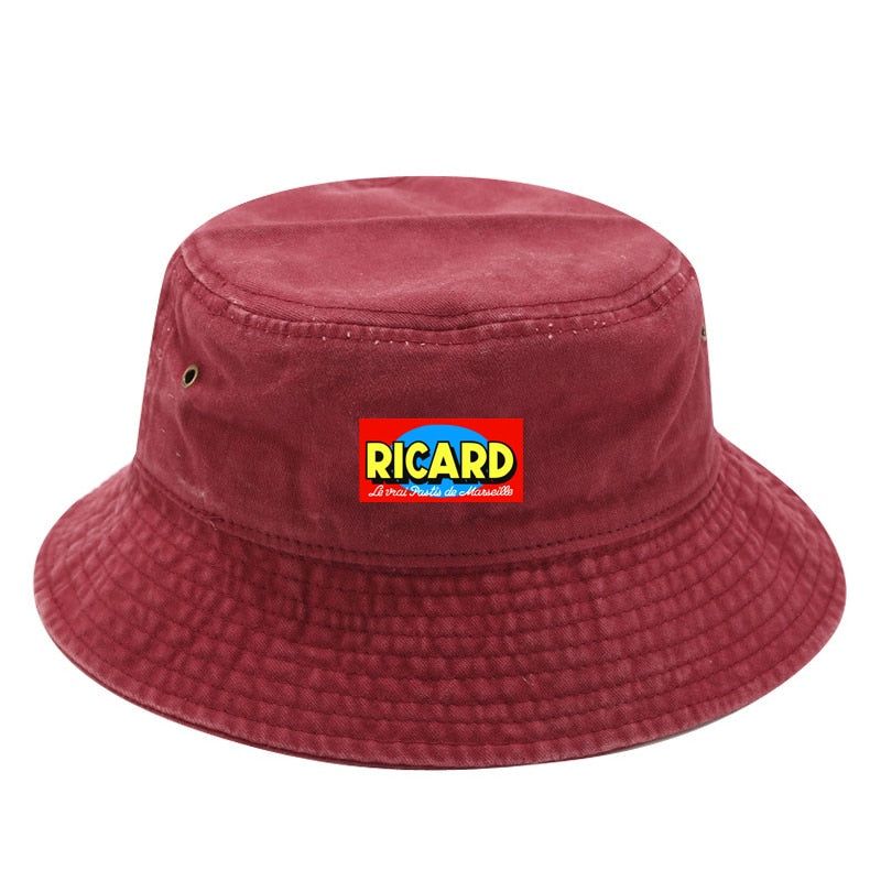 Bob Wash Cotton Denim RICARD Bucket Hat