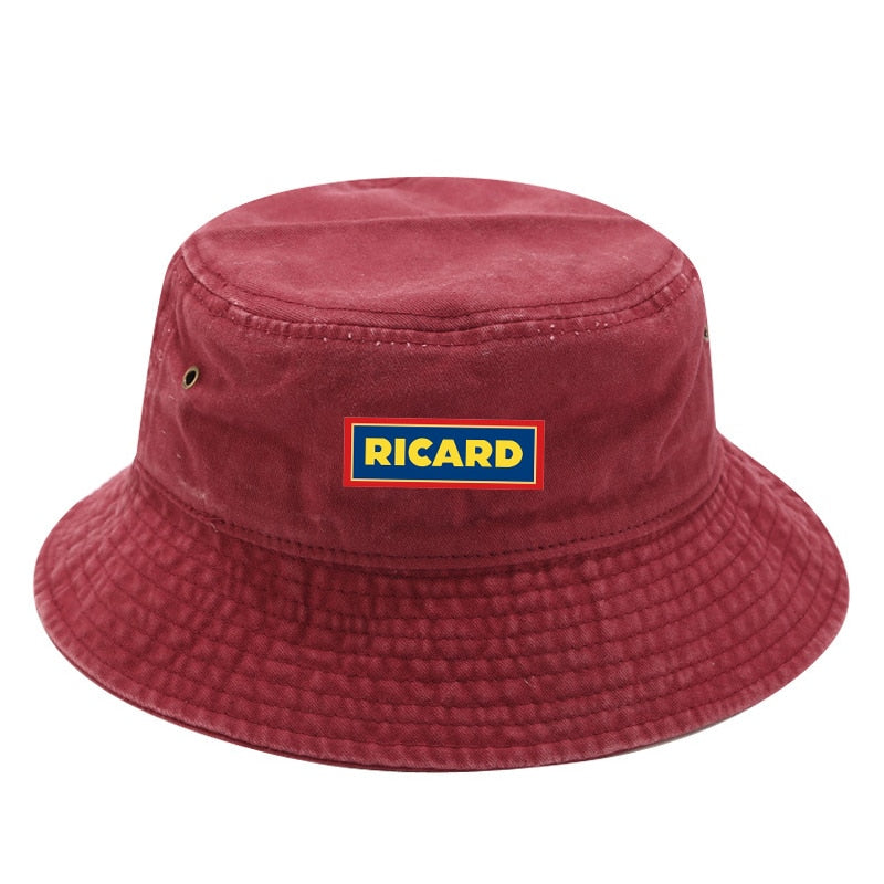 Bob Wash Cotton Denim RICARD Bucket Hat