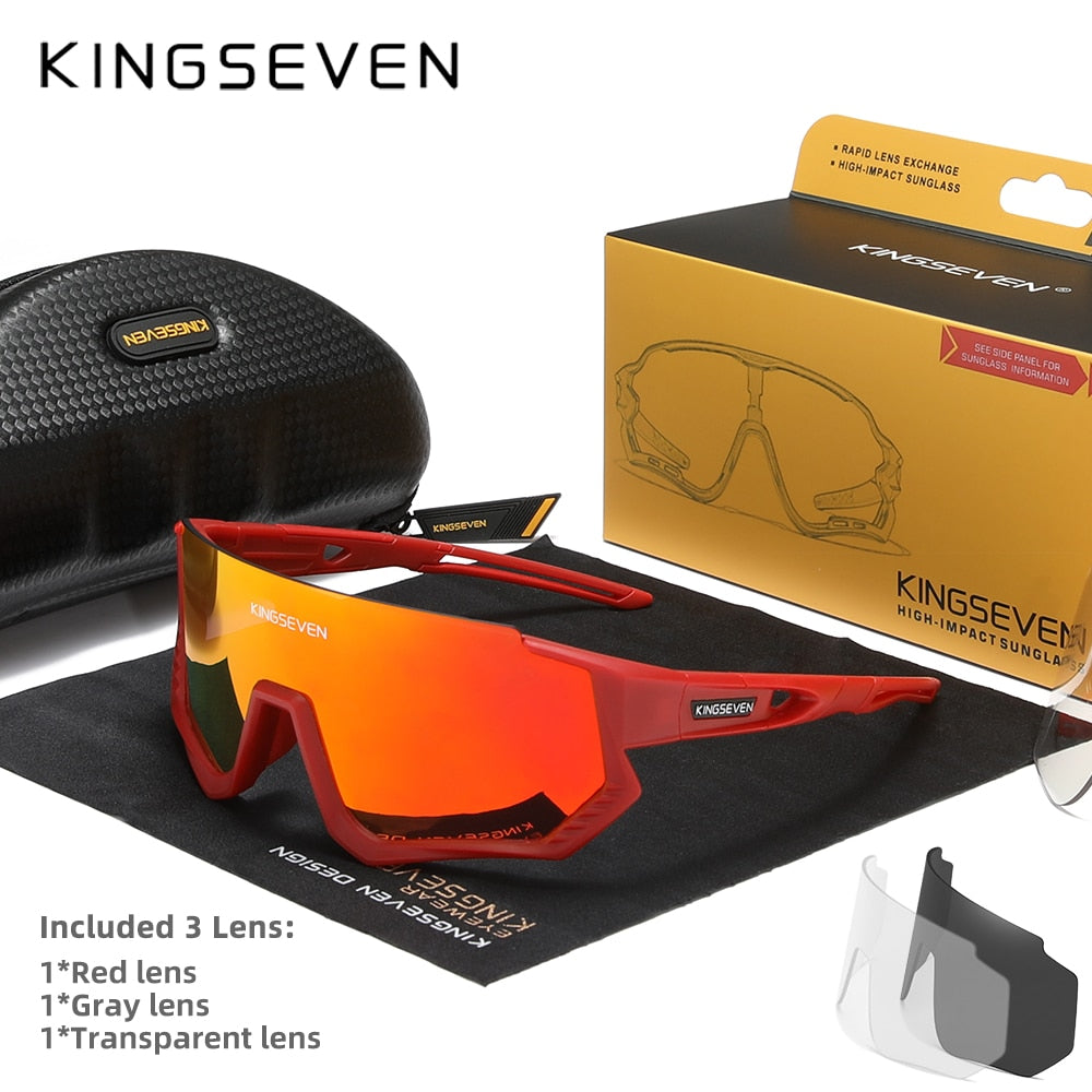 KINGSEVEN Polarized Sports Sunglasses