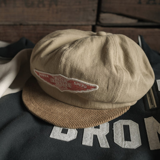 1950s Style Bronson Motorcycle Biker Cap