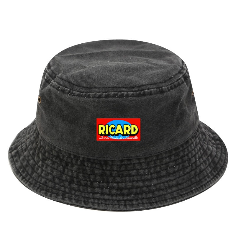 Bob Wash Cotton Denim RICARD Bucket Hat