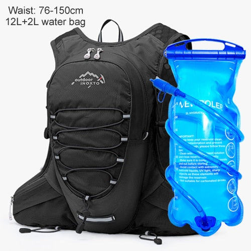 NEWBOLER Running Backpack With 2L/2.8L Water Bag