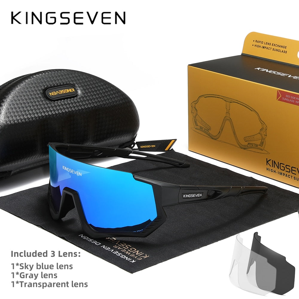 KINGSEVEN Polarized Sports Sunglasses