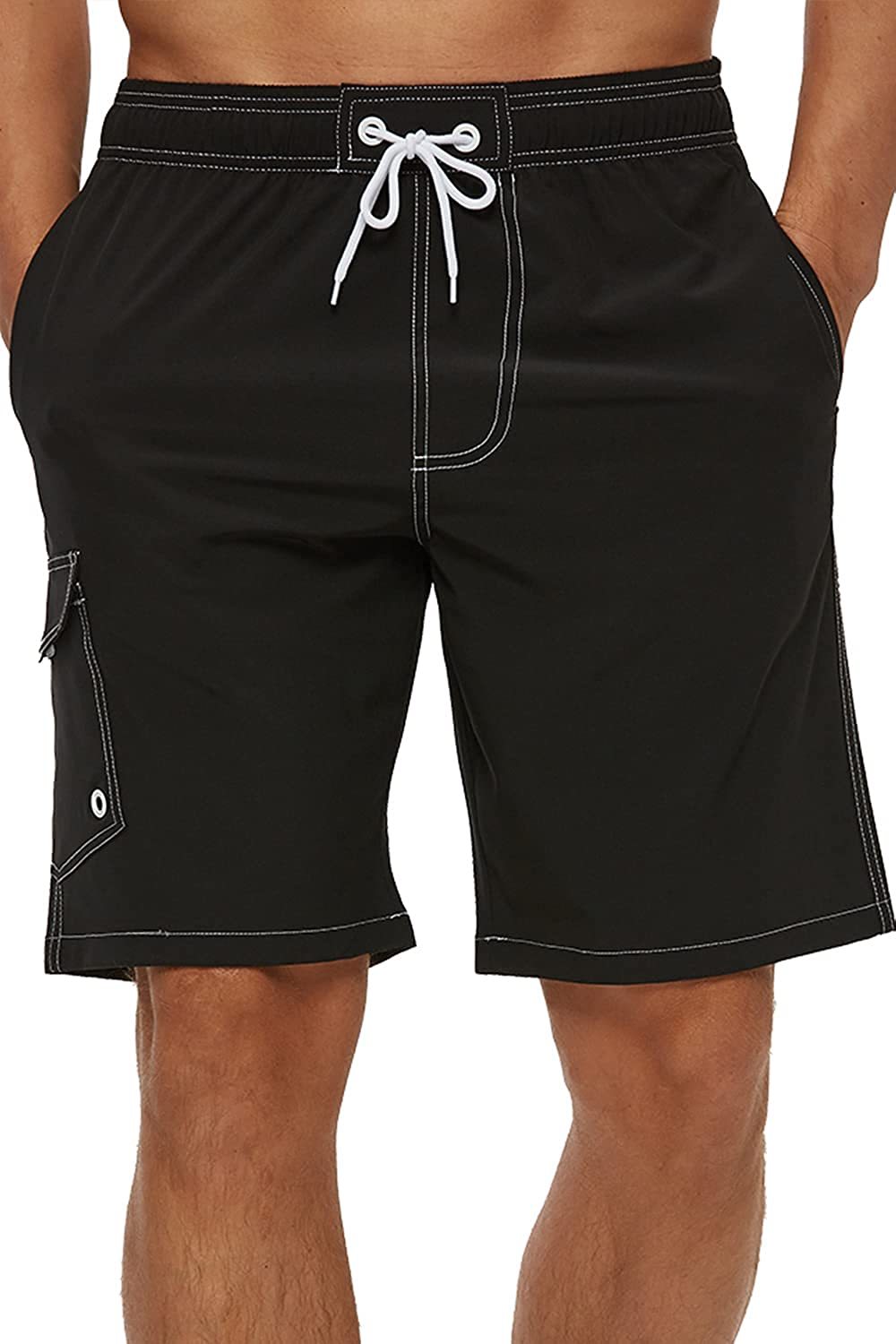 Fashion Mesh Swim Trunks