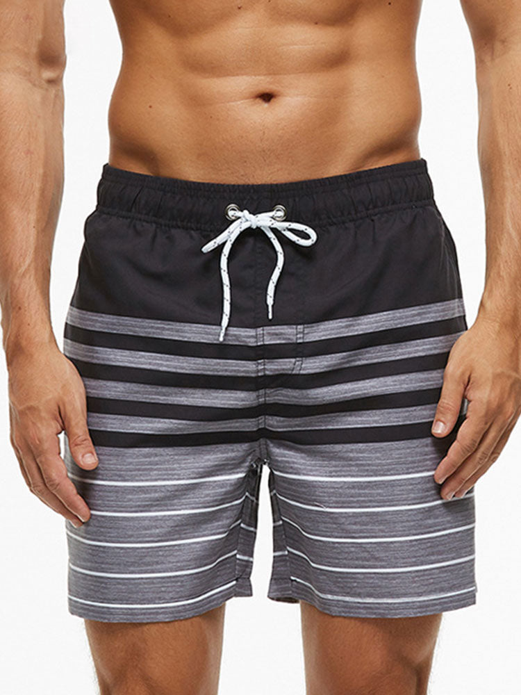 Summer Print Men Swim Trunks