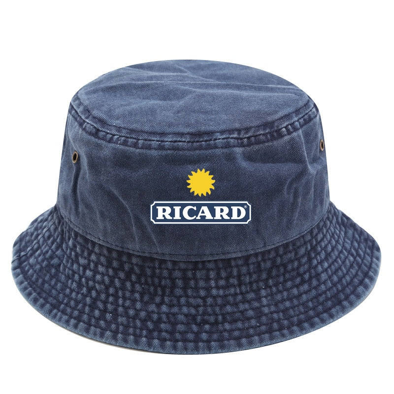Bob Wash Cotton Denim RICARD Bucket Hat