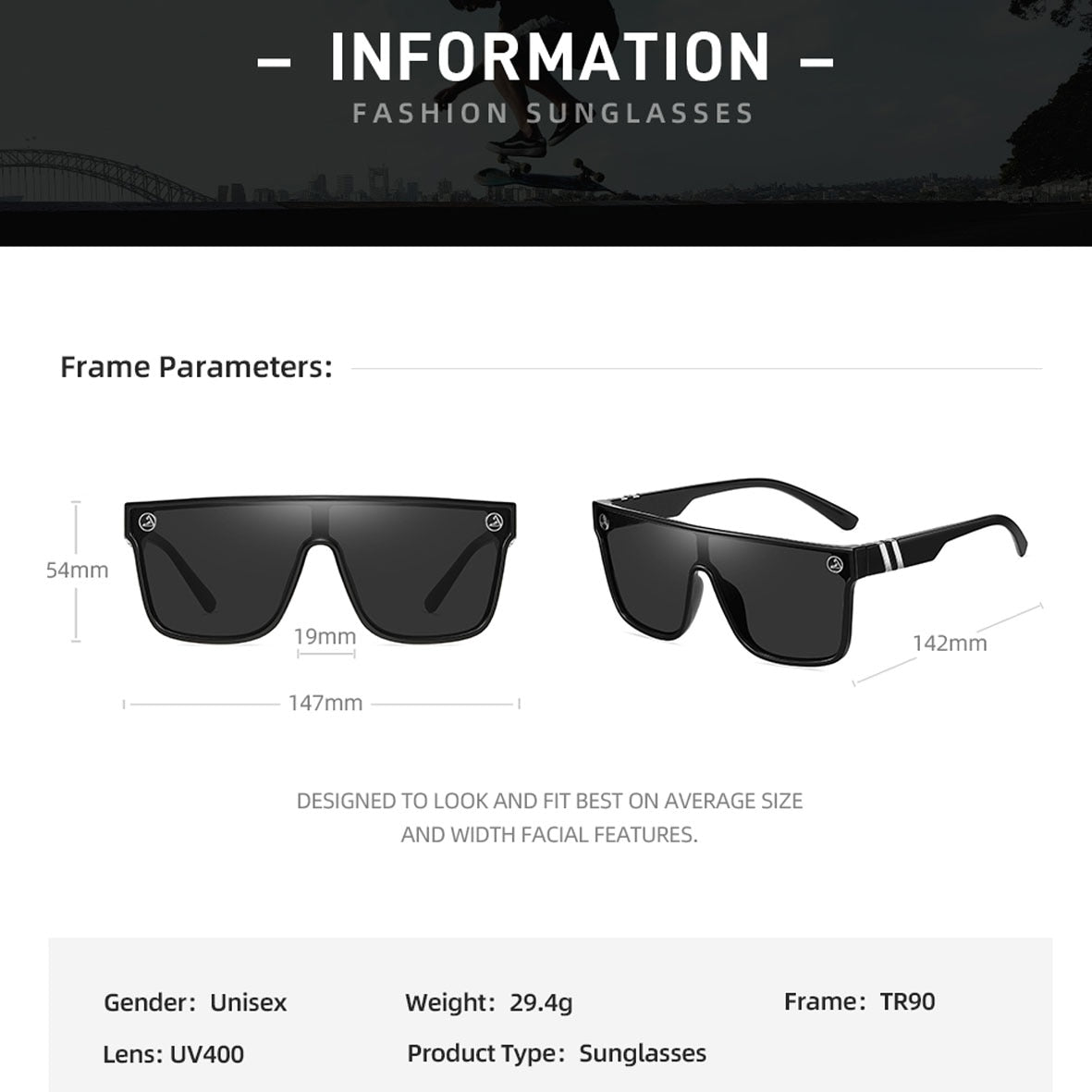 QUISVIKER Summer Sunglasses