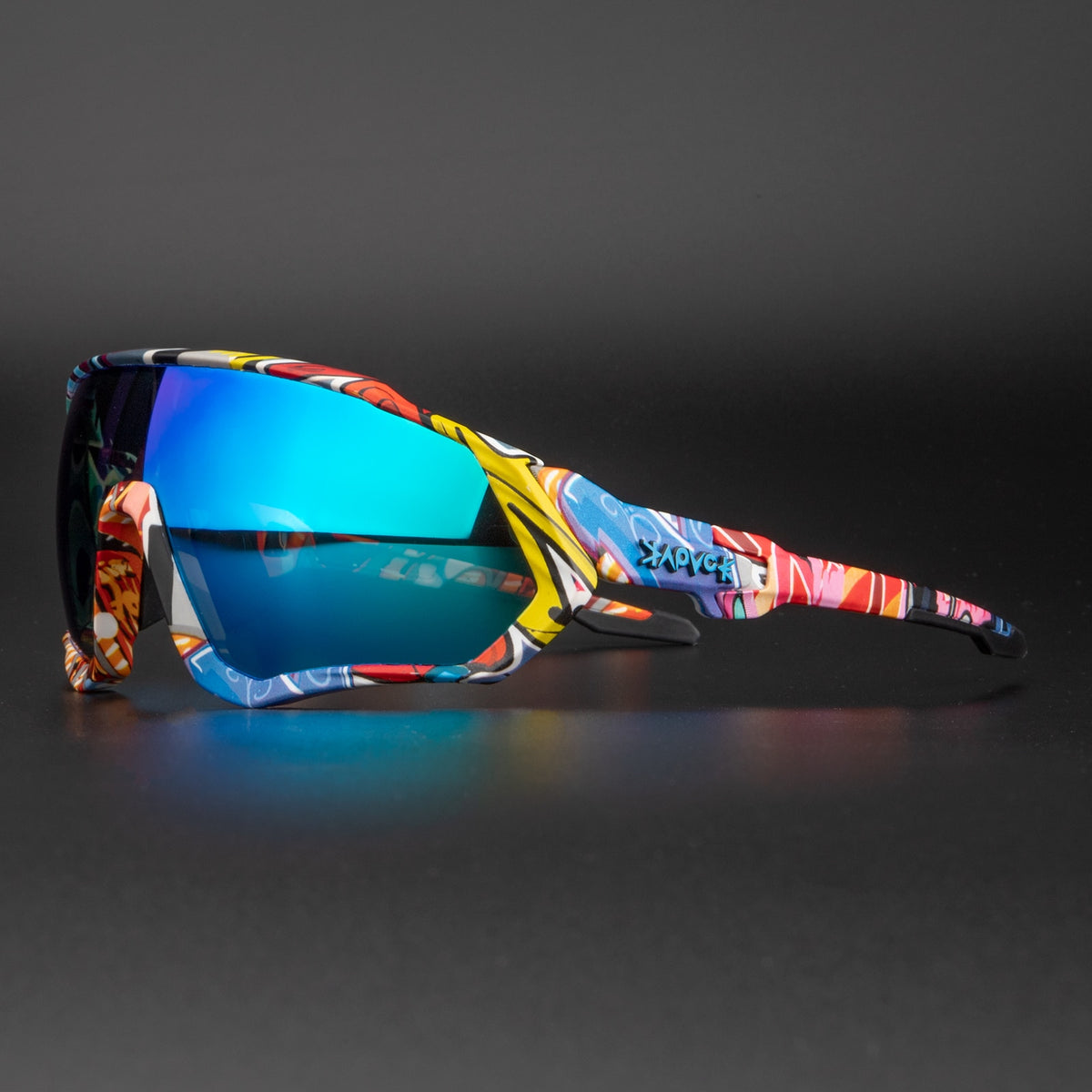 KAPVOE Polarized Sports Sunglasses
