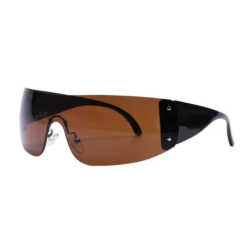 GUVIVI Punk One Piece Sunglasses