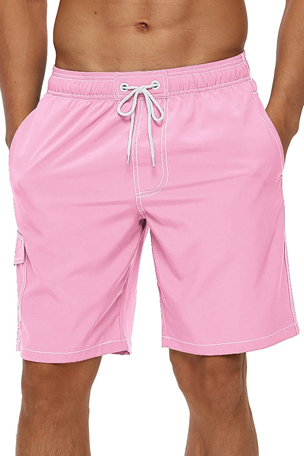 Fashion Mesh Swim Trunks