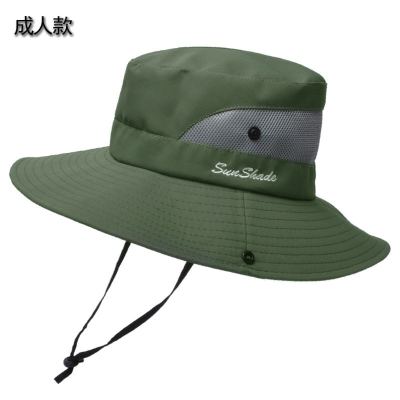 Summer Foldable Sun Fisherman Bucket Hat