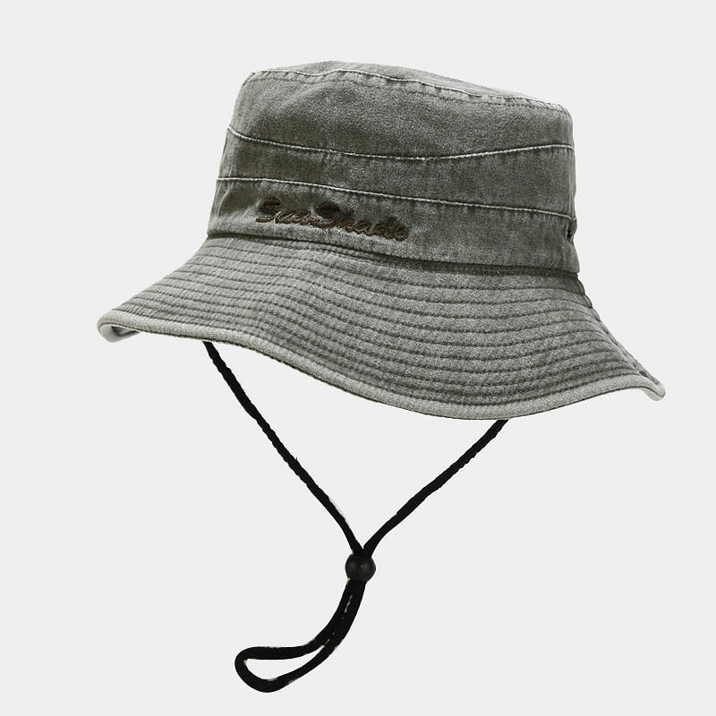 Summer Retro Mountaineering Bucket Hat