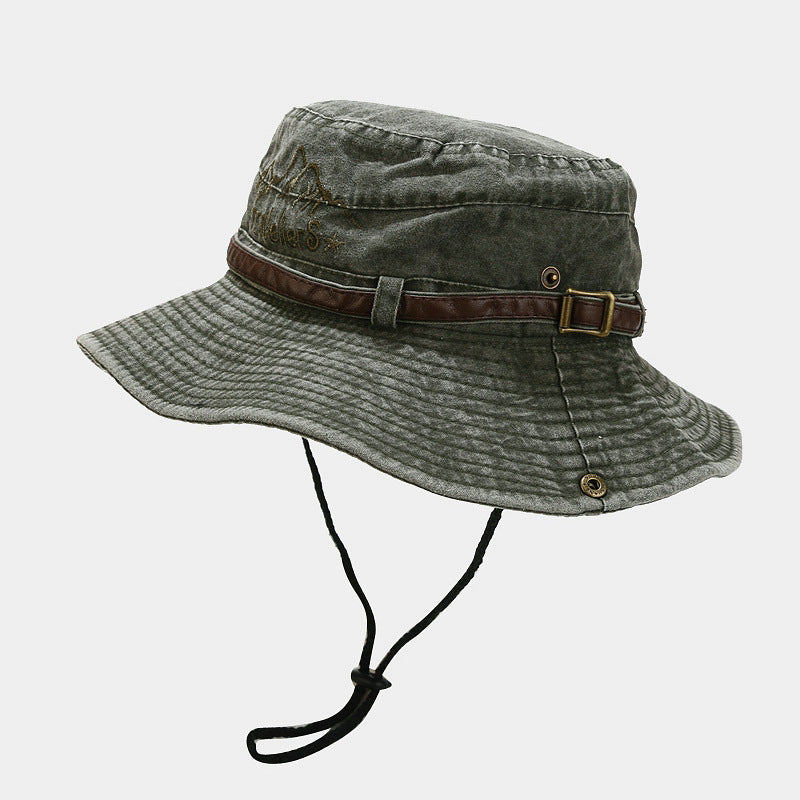 Summer Retro Mountaineering Bucket Hat