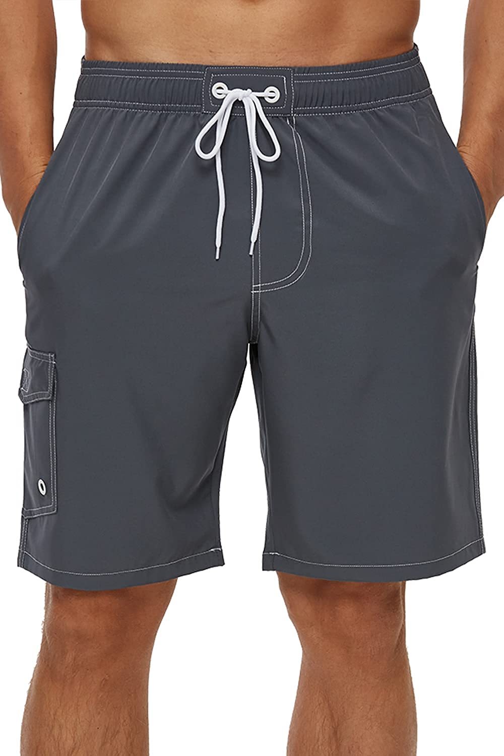Fashion Mesh Swim Trunks