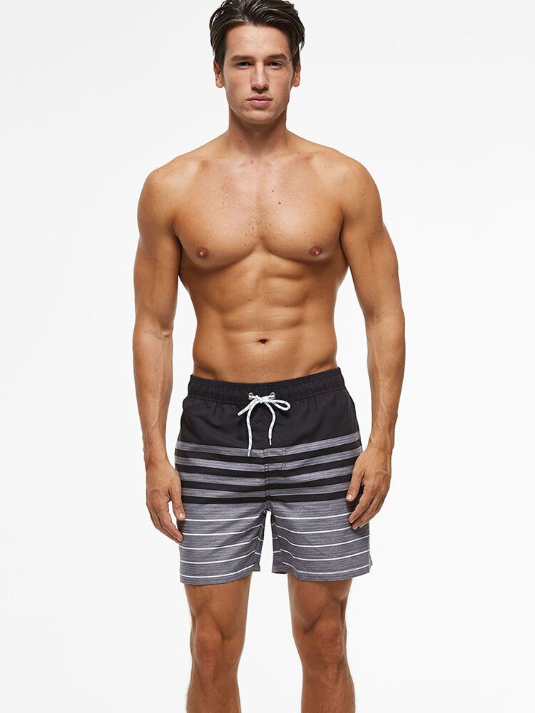 Summer Print Men Swim Trunks