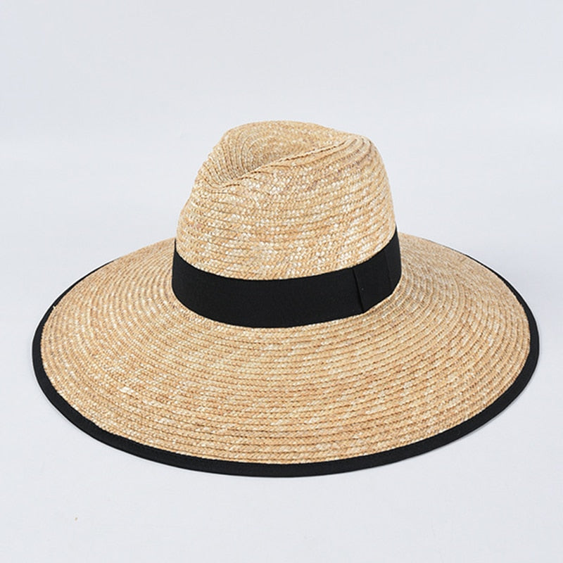 LATWELNG Belt Strap Straw Sun Hat