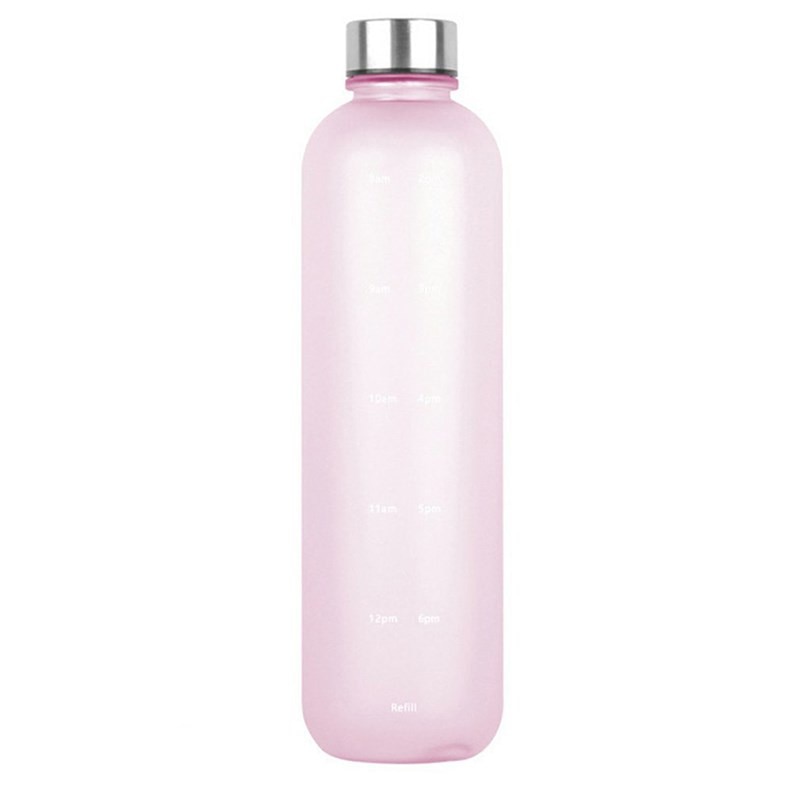 CAPESADE 1L Water Bottle with Time Marker