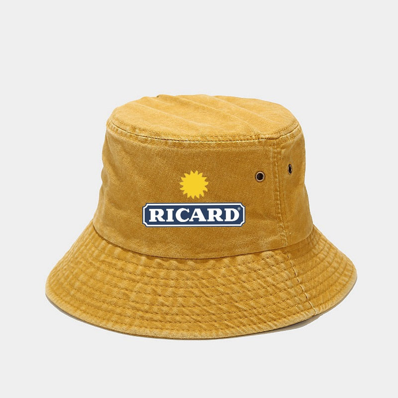Bob Wash Cotton Denim RICARD Bucket Hat
