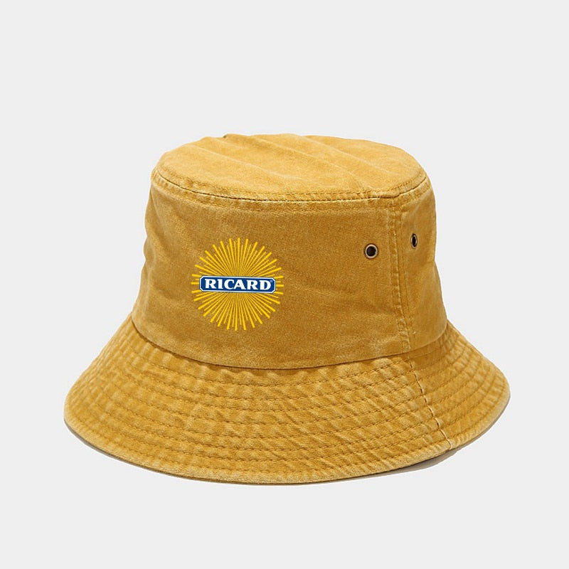 Bob Wash Cotton Denim RICARD Bucket Hat