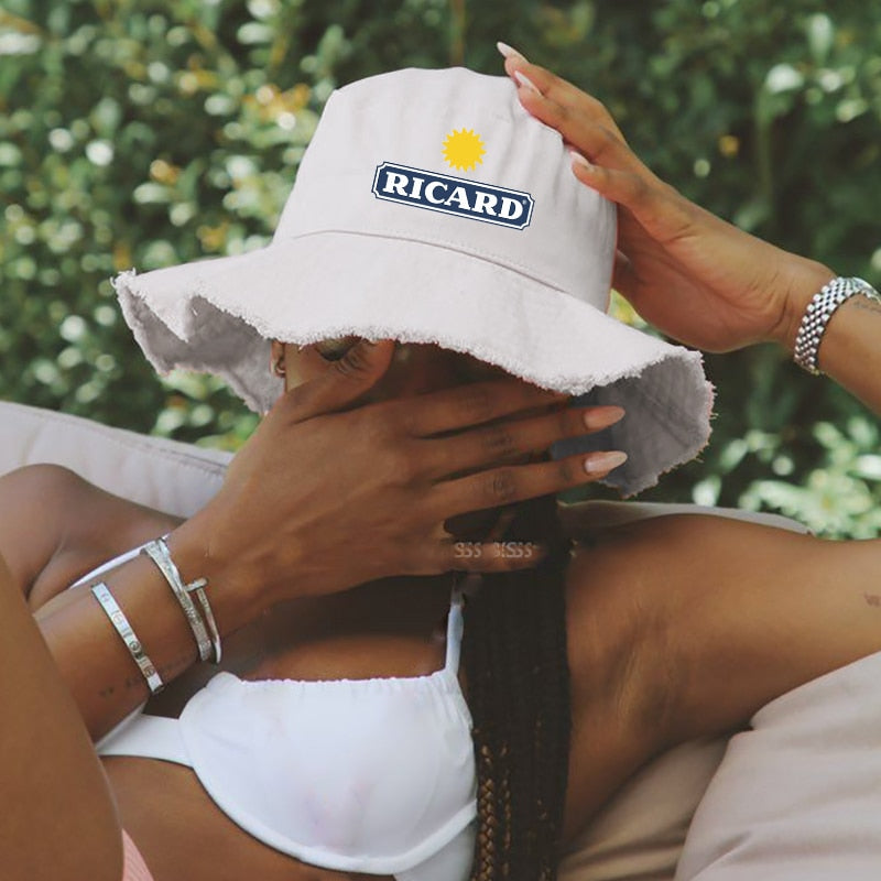 Bob Wash Cotton Denim RICARD Bucket Hat
