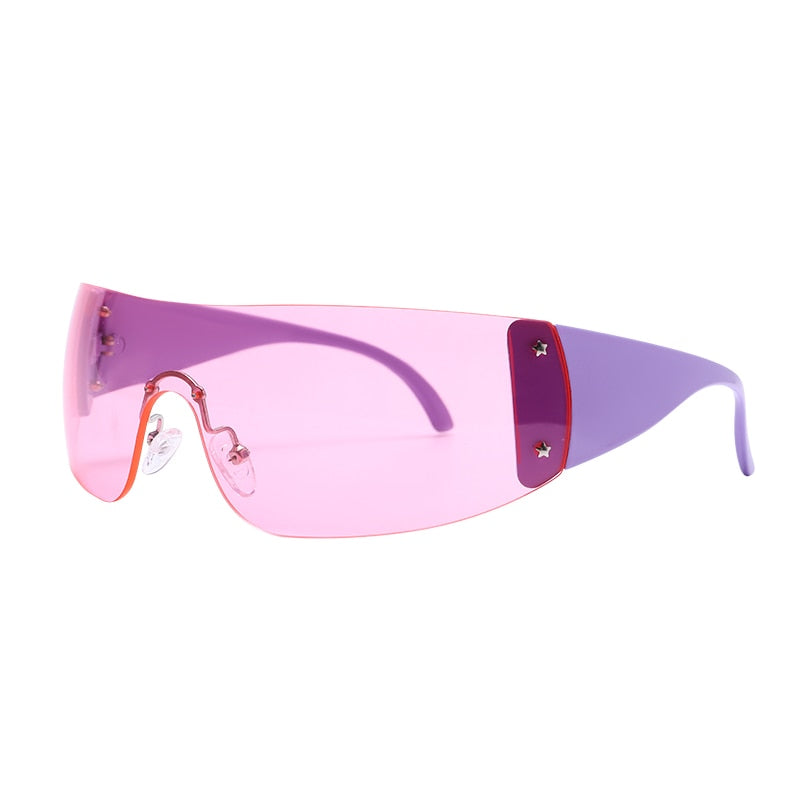 GUVIVI Punk One Piece Sunglasses