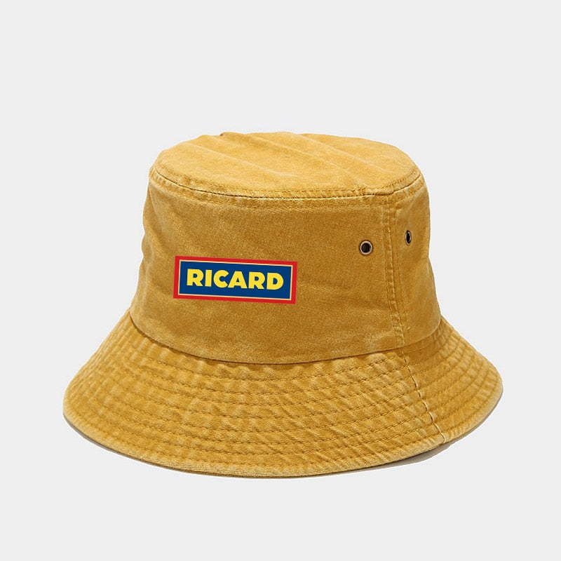 Bob Wash Cotton Denim RICARD Bucket Hat