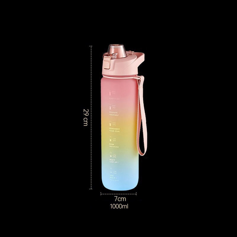 Multi Color Sports Water Bottles